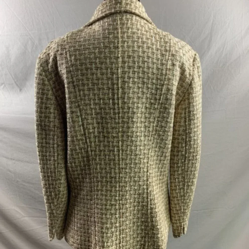 Talbots Gold Tweed Blazer - Picture 5 of 5